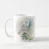Mug Hivernal Chouette aquarelle Vibes (Gauche)