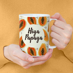 Mug Hiya Papaya Motif