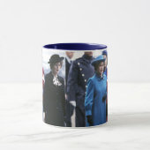 Mug HM Queen Elizabeth II-Margaret Thatcher (Centre)