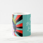 Mug HM Queen Pop Art Moderne Platine Jubilé (Centre)