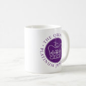 Mug HM Queen Purple Platinum Jubilé (Devant droit)