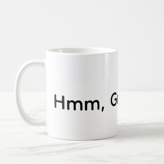 Mug Hmm, Bon Café (Gauche)