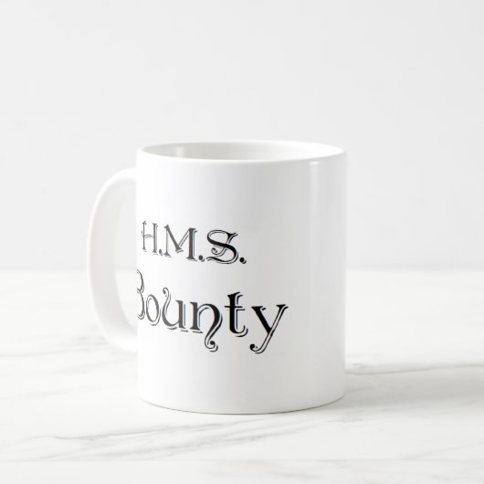 Mug hms bounty (Devant gauche)