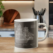 Mug HMS Bounty - Plan directeur des navires