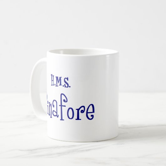 Mug hms pinaété (Devant gauche)