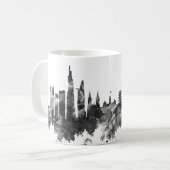 Mug Ho Chi Minh Ville Vietnam Skyline BW (Devant gauche)