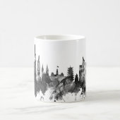 Mug Ho Chi Minh Ville Vietnam Skyline BW (Centre)