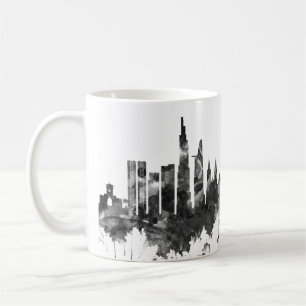 Mug Ho Chi Minh Ville Vietnam Skyline BW