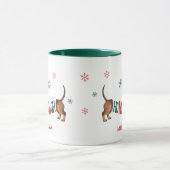 MUG HO-HO DACHSHUND NOËL (Centre)