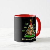 Mug Ho ! Ho ! Ho ! Arbre de Noël Marinara (Devant droit)