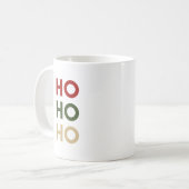 Mug Ho Ho Ho Café / Bouge Chocolat Chaud (Devant gauche)