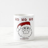 Mug HO HO HO et une bouteille de rhum ! (Centre)