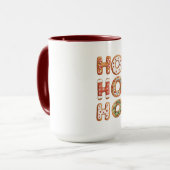 Mug Ho Ho Ho Gingerbread Cookie Christmas (Devant gauche)