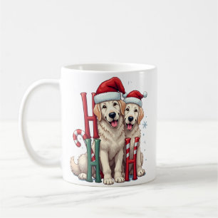 Mug Ho Ho Ho Grand Pyrenees Amoureux des Chiens Noël S