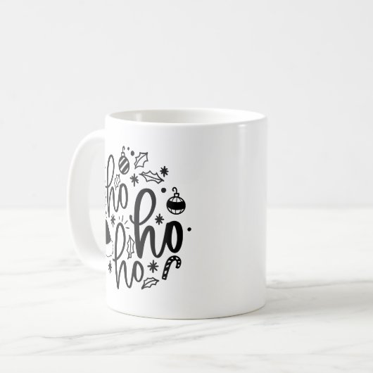 Mug Ho Ho Ho Noël (Devant gauche)