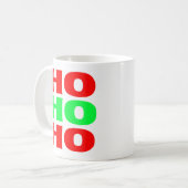 Mug Ho Ho Ho Noël Classique (Devant gauche)