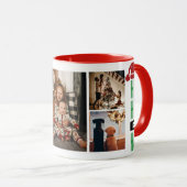 Mug Ho Ho Ho Photo Noël (Devant droit)
