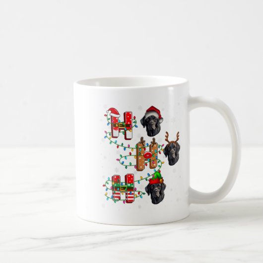 Mug Ho Ho Ho Santa Hat Elf Correspondant Labrador Retr (Droite)