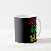 Mug Ho Ho Ho Teeth Santa Claus Dentist Ugly Christmas (Devant droit)