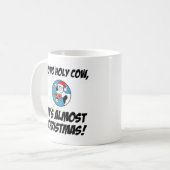 Mug Ho Ho Holy Cow Presque Noël (Devant gauche)