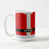 Mug Ho Ho H'Omigosh Boug de Noël personnalisable (Gauche)