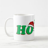 Mug Ho humour (cubé) de Noël 3 (Gauche)