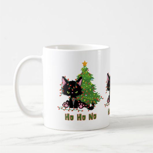 Mug HO NO Christmas Cat (Gauche)