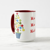 Mug HO, oh ! Arbre de Noël coloré (Devant gauche)
