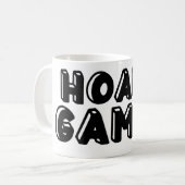 Mug Hoard Gamer Plaisir Jeu Collecte Logo (Devant gauche)