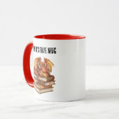 Mug Hoarder de Book personnalisable (Devant gauche)