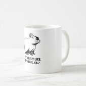 Mug Hochet d'eau animale de Capybara Lover Rodent Carp (Devant droit)