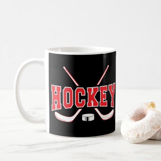 Mug Hockey (Avec donut)