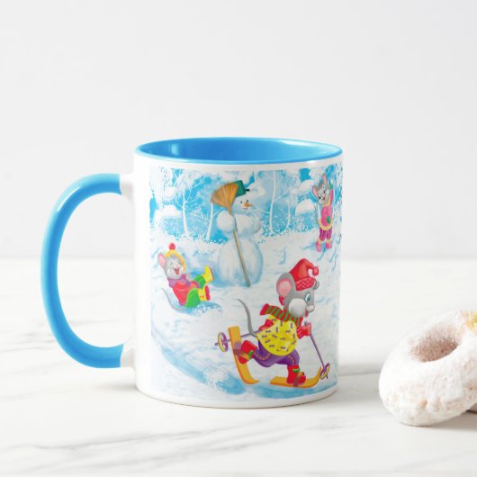 Mug hockey (Avec donut)