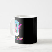 Mug Hockey 8 Years Old Ice Cream Drip 8th Birthday Kid (Devant gauche)