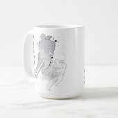 Mug Hockey à double vision (femelle) (Devant gauche)