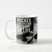 Mug Hockey a way of life! (Gauche)