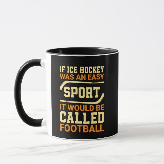 Mug Hockey contre football (Gauche)