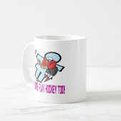 Mug Hockey de jeu de femmes aussi (Devant gauche)