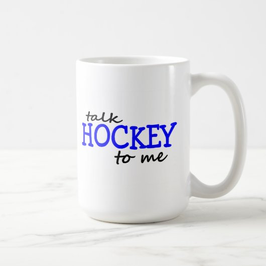 Mug Hockey d'entretien à moi (Droite)
