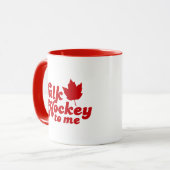 Mug Hockey d'entretien à moi (Devant gauche)