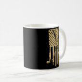 Mug Hockey Drapeau Américain (Devant droit)