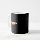 Mug Hockey Enforcer Orange 2 (Devant gauche)