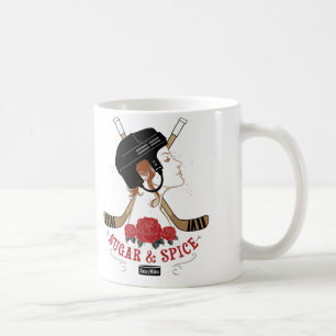 Mug Hockey féminin de sucre et d'épices