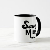 Mug Hockey hardi de gants (Devant droit)