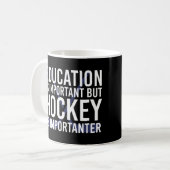 Mug Hockey is importanter Funny Hockey gifts (Devant gauche)