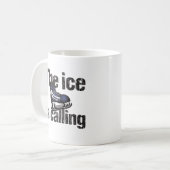 Mug Hockey La glace appelle (Devant gauche)