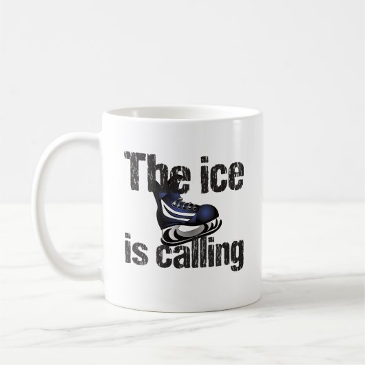 Mug Hockey La glace appelle (Gauche)