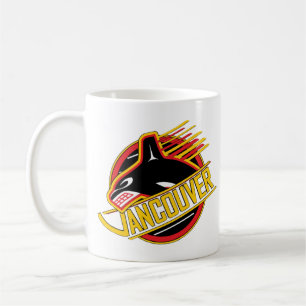 Mug Hockey RARE Vancouver - Canards rétro