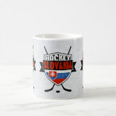 Mug Hockey Slovaquie Drapeau Design Musique (Centre)