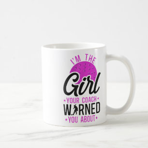 Mug Hockey sur gazon Je suis la fille que votre entraî